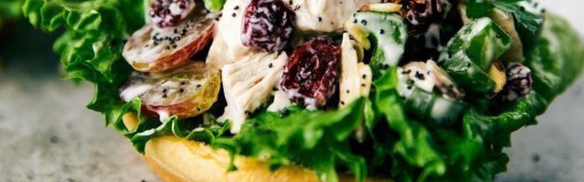 image of a chicken salad sandwich